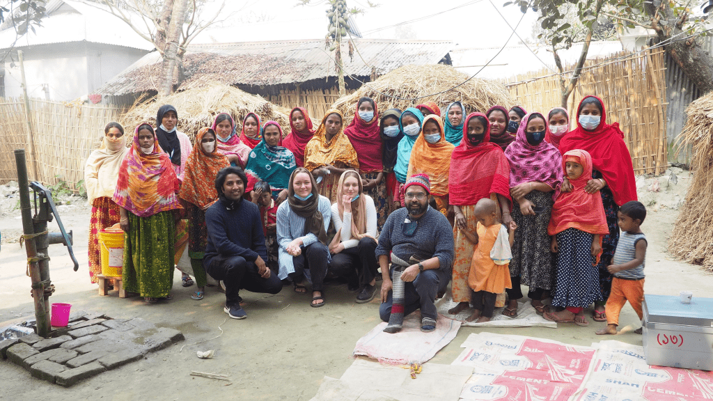 Bandhab Team in Bangladesh